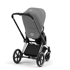 Cybex Priam Kinderwagen Compleet Mirage Grey - Chrome Black Frame