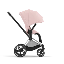 Cybex Priam Kinderwagen Compleet Peach Pink - Chrome Black Frame