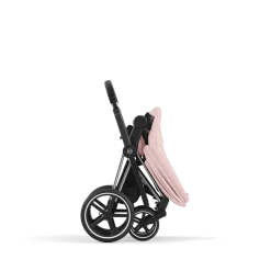 Cybex Priam Kinderwagen Compleet Peach Pink - Chrome Black Frame