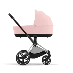 Cybex Priam Kinderwagen Compleet Peach Pink - Chrome Black Frame
