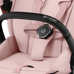 Cybex Priam Kinderwagen Compleet Peach Pink - Chrome Black Frame