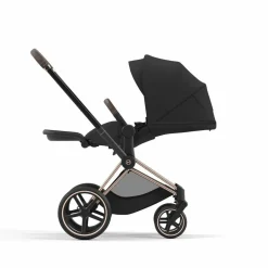 Cybex Priam Kinderwagen Compleet Sepia Black - Rosegold Frame
