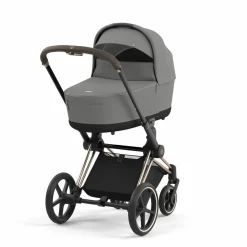Cybex Priam Kinderwagen Compleet Mirage Grey - Rosegold Frame