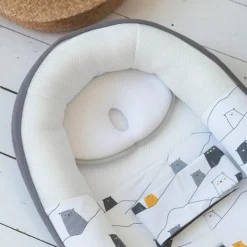 Doomoo Baby Pillow Ergonomisch Hoofdkussen White