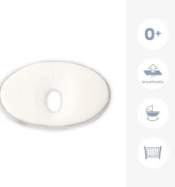 Doomoo Baby Pillow Ergonomisch Hoofdkussen White