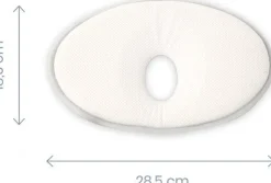 Doomoo Baby Pillow Ergonomisch Hoofdkussen White