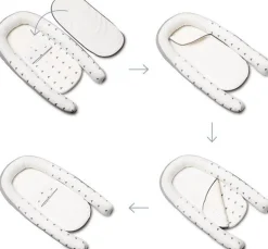 Doomoo Cocoon Pad White – Inlegkussen