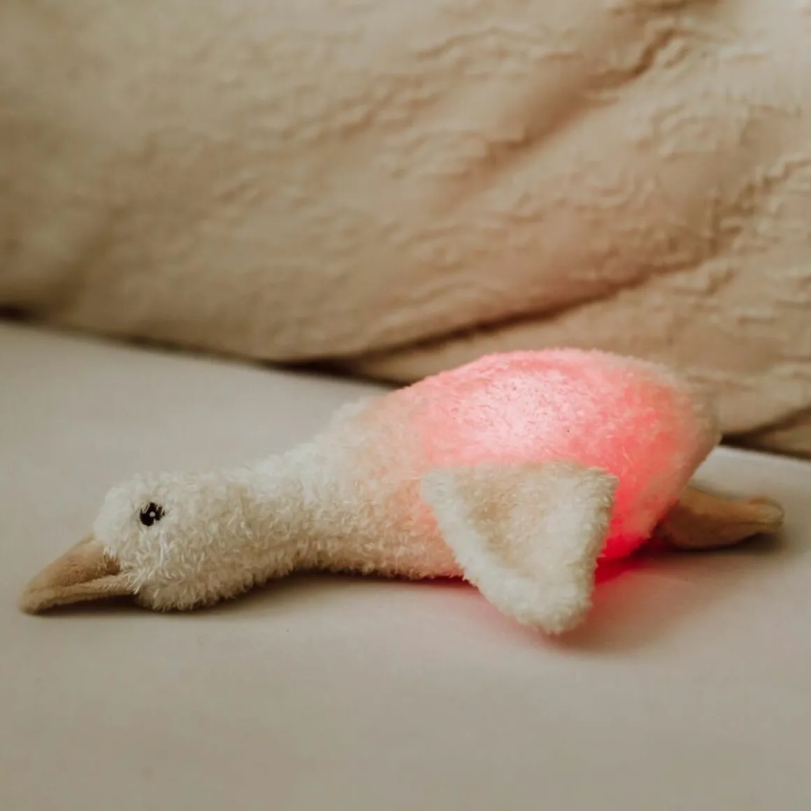 Flow Amsterdam Nachtlampje Knuffel Liva Beige