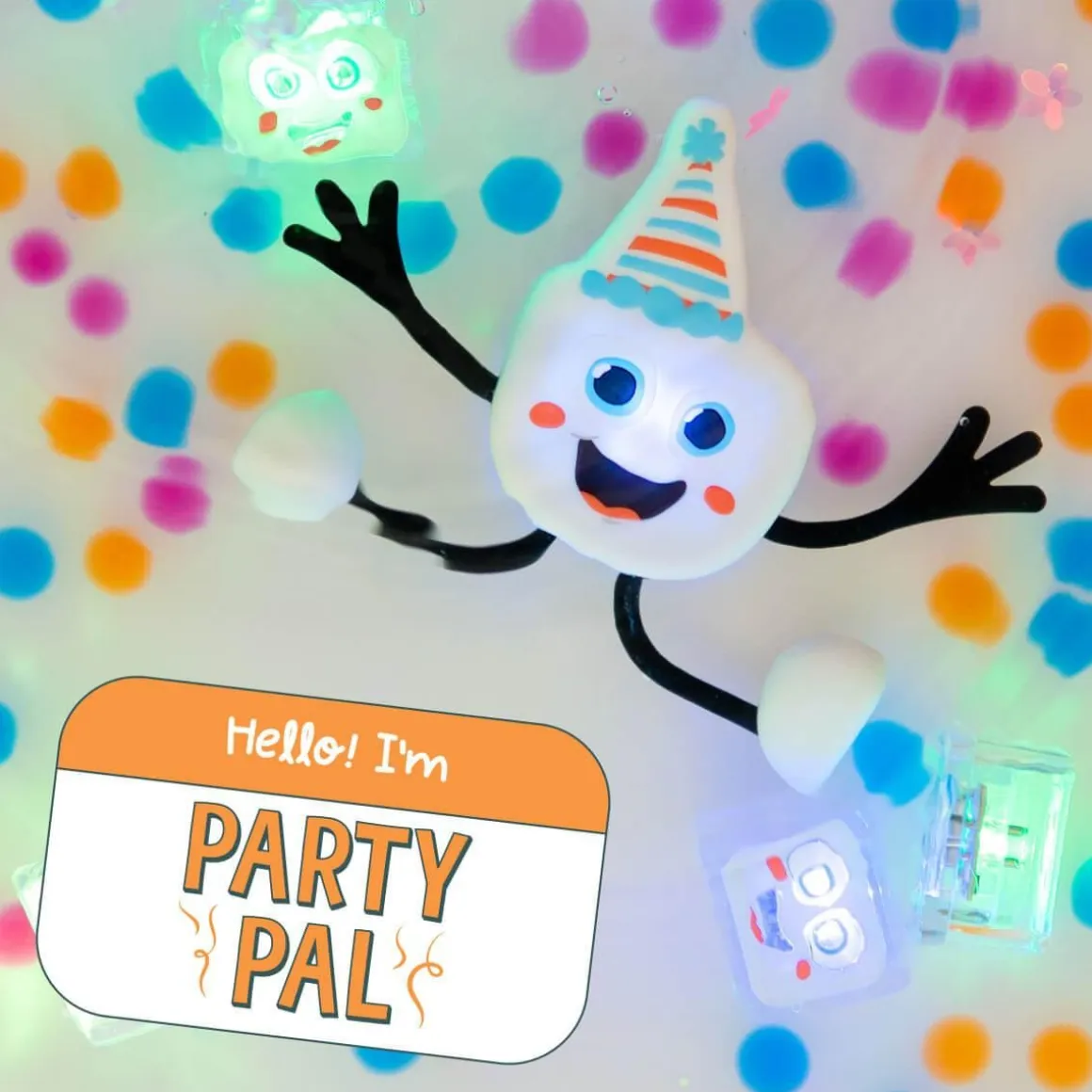 Glo Pals Lichtgevend Badspeeltje Party White