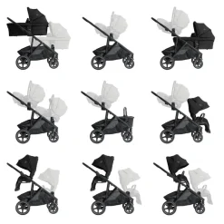 Joie Signature Kinderwagen Versiti Compleet Eclipse