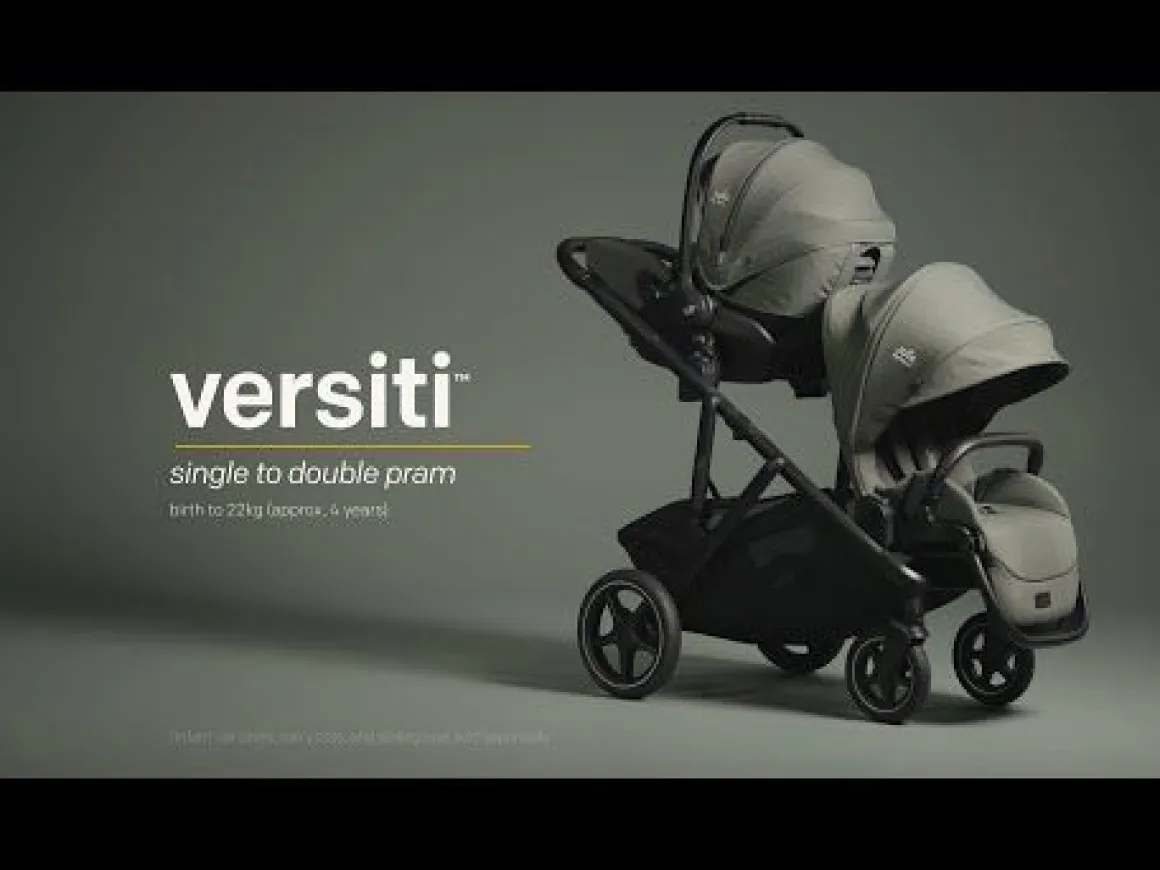 Joie Signature Kinderwagen Versiti Compleet Ebony