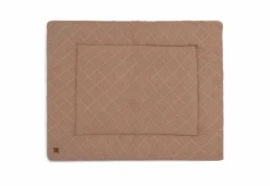 Jollein Boxkleed Check Knit Biscuit