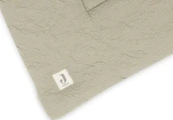 Jollein Boxkleed Soft Waves Olive Green 75 x 95 cm
