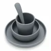 Jollein Dinnerset Siliconen Storm Grey