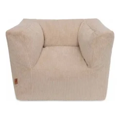 Jollein Fauteuil Beanbag Corduroy Natural
