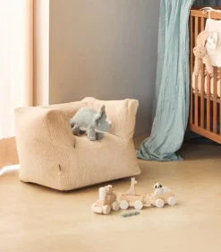 Jollein Fauteuil Beanbag Corduroy Natural