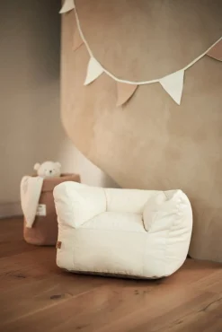 Jollein Fauteuil Beanbag Twill Natural