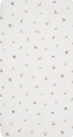 Jollein Hoeslaken Ledikant Jersey Animal Friends