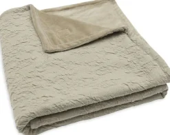 Jollein Ledikantdeken Soft Waves Olive Green / Velvet