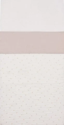 Jollein Ledikantlaken Slub Nougat