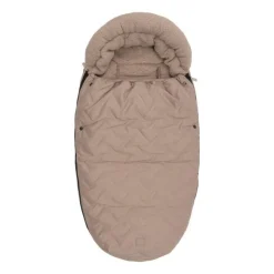 Jollein Voetenzak Buggy/Kinderwagen Embossed Milky Coffee