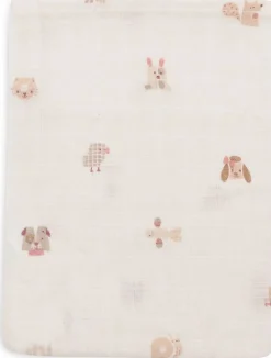 Jollein Washandje Hydrofiel Animal Friends 3 Stuks