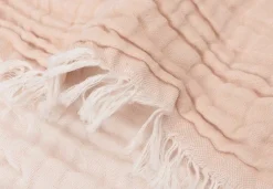 Jollein Wiegdeken Fringe Moonstone/Ivory GOTS