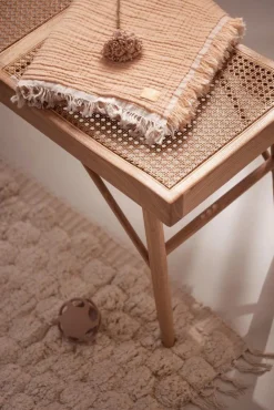 Jollein Wiegdeken Fringe Moonstone/Ivory GOTS