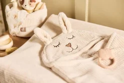Jollein Wikkeldeken Bunny Cloudy Rib Oatmeal