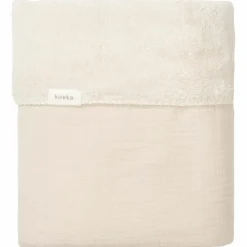 Koeka Ledikantdeken Faro Teddy Warm White