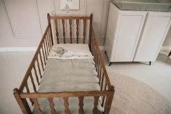 Koeka Ledikantdeken Faro Teddy Sage