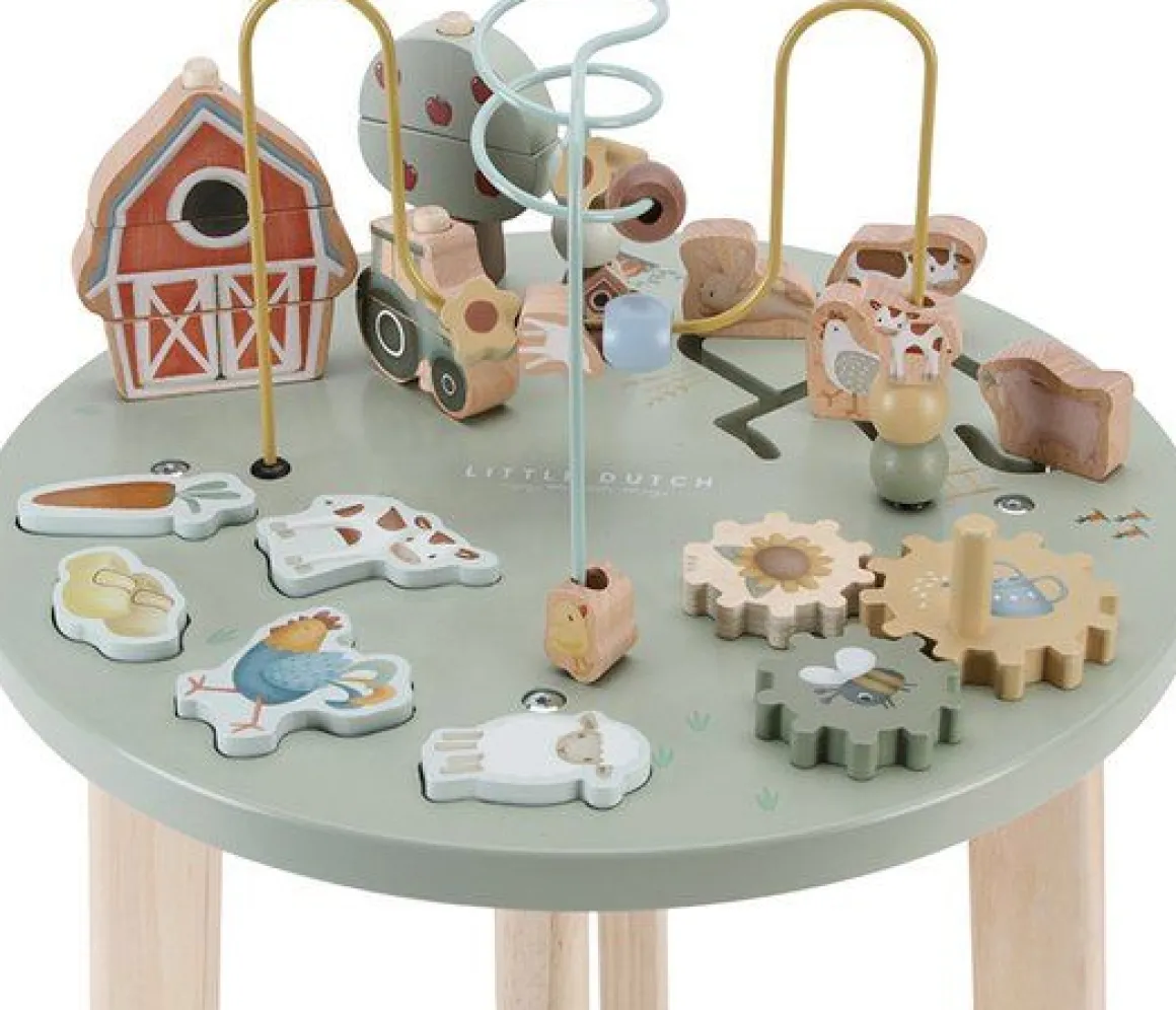 Little Dutch Houten Activiteitentafel Little Farm FSC
