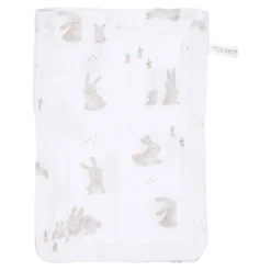 Little Dutch Hydrofiele Washandjes Bunny Beige