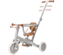 Little Dutch 4-in-1 Driewieler / Loopfiets Green Leaf