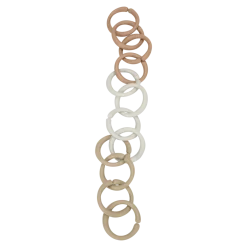 Little Dutch Little Loops Speelgoedringen Beige