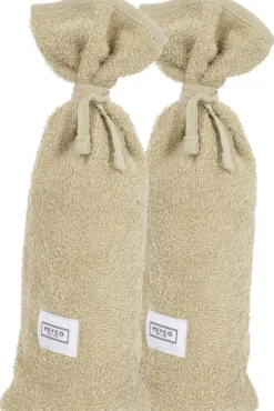 Meyco Kruikenzak Basic Badstof Sand 2-pack