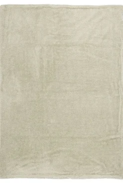 Meyco Ledikantdeken Basic Knit Teddy Sand Melange