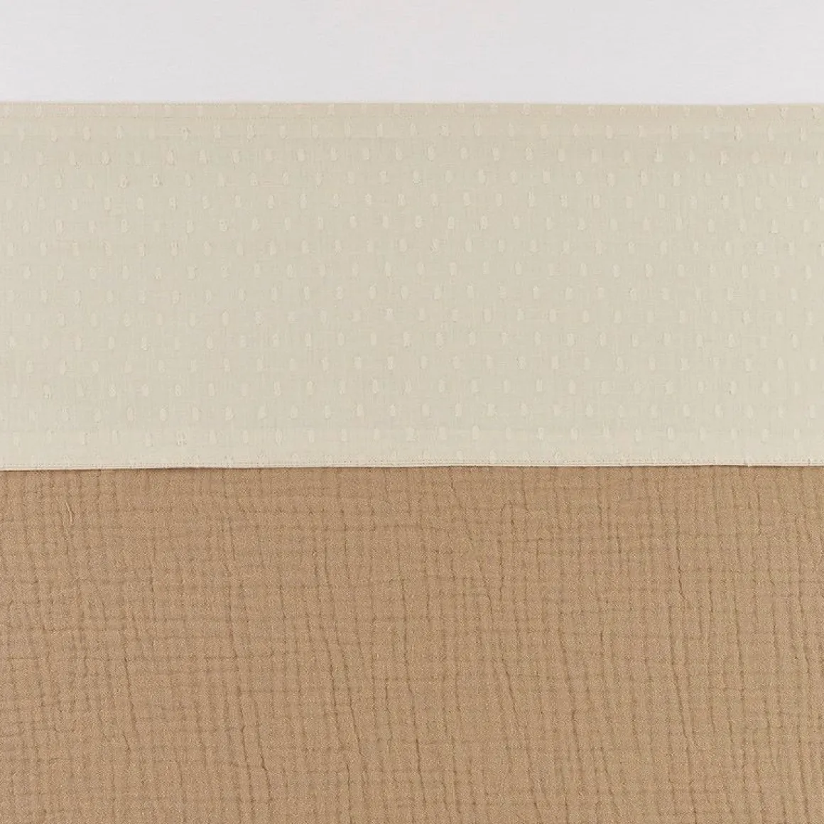Meyco Ledikantlaken Plume Soft Sand