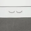Meyco Ledikant Laken Sleepy Eyes Grijs