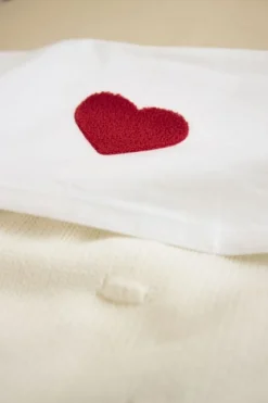 Meyco Ledikantlaken Sweet Heart Red