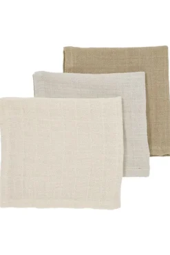 Meyco Monddoekjes Pre-washed Soft Sand/Greige/Taupe