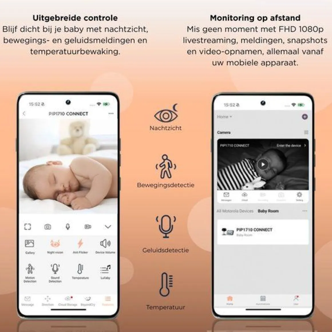 Motorola Babyfoon PIP1710 Connect