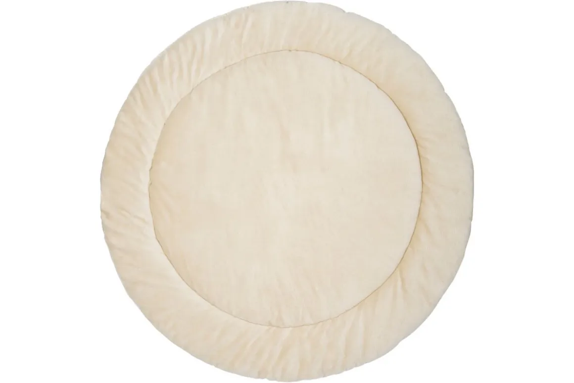 Nanami Boxkleed Rond Hills Rib Velvet Naturel