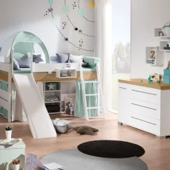 Paidi - Commode Kira XL Krijtwit - Eiken Nebraska