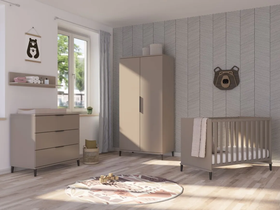 Paidi - Transland 3 delige Babykamer Nea Taupe