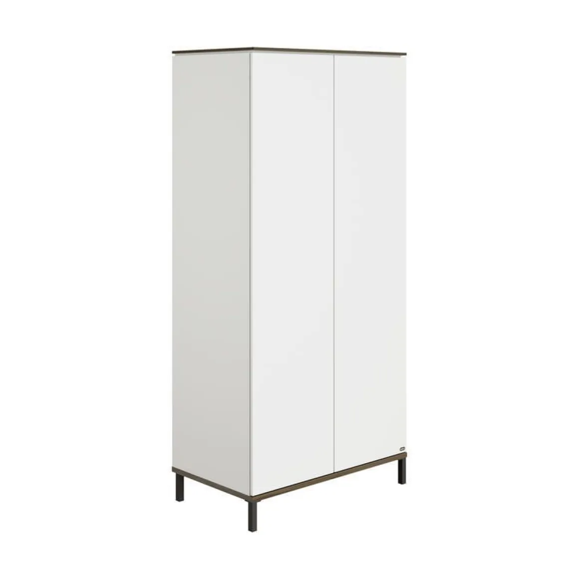 Paidi - Yuny 3 delige Babykamer Lovely Aliv Off white - Dark Walnut