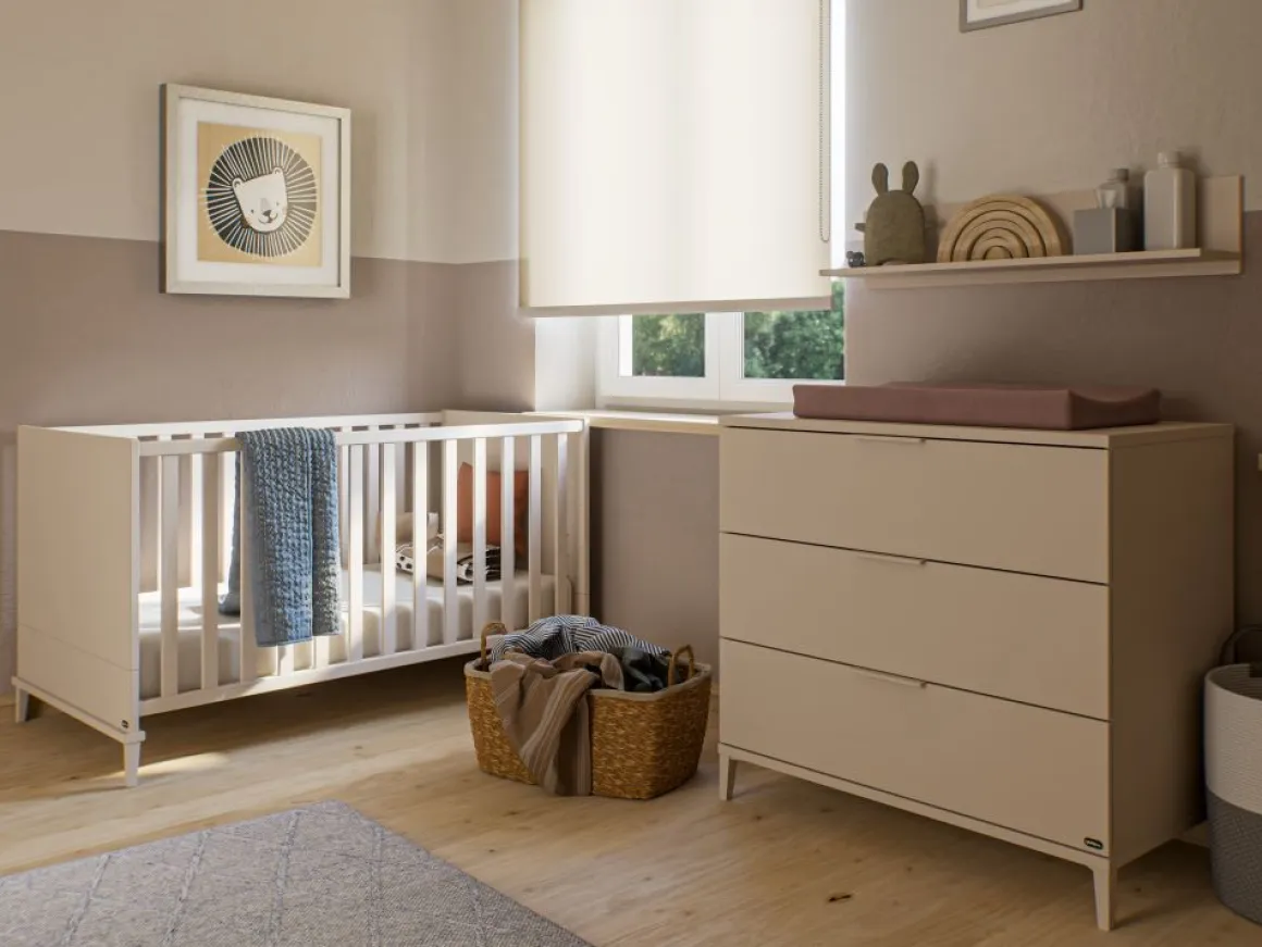 Paidi - Yuny 3 delige Babykamer Sister Lou Cashmere Beige