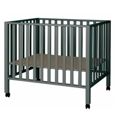Pericles Box Amy Moon Grey met Wielen en Boxmatras