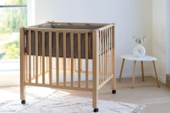 Pericles Box Amy Naturel met Wielen en Boxmatras