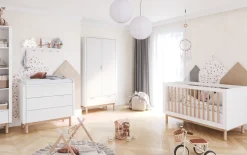 Pinio 3 delige Babykamer Miloo Wit